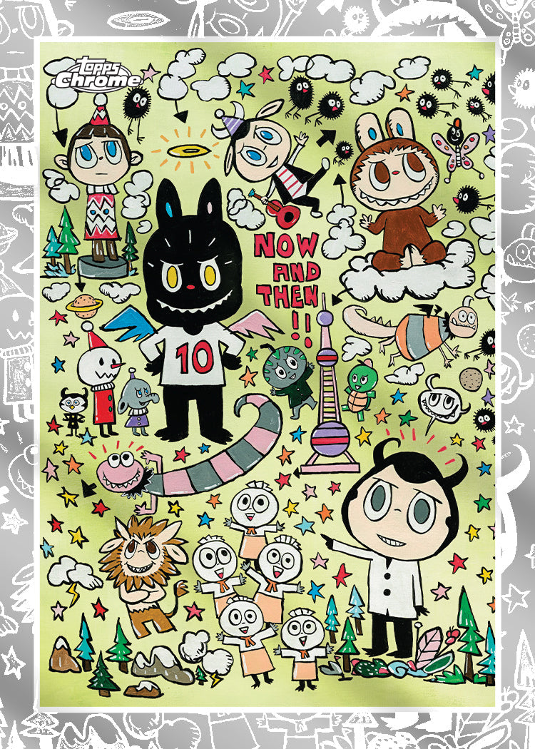 2025 Topps Labubu Chrome® 10th Anniversary Hobby Box (PRE-ORDER)