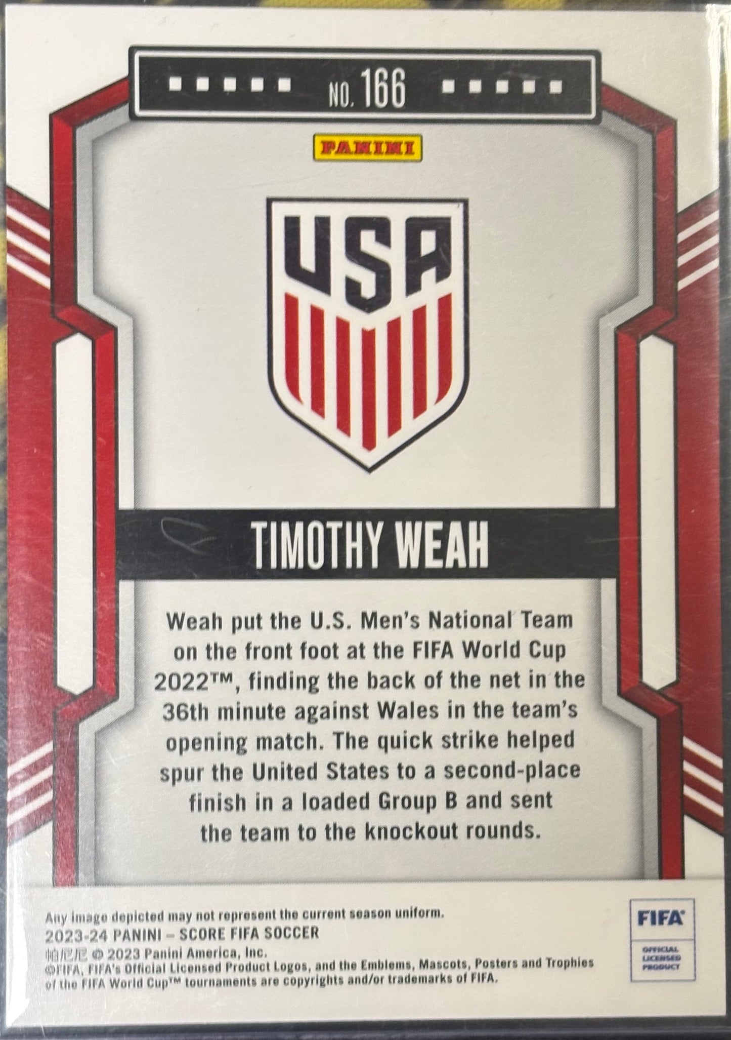 TIMOTHY WEAH - 2023/24 Score FIFA /5
