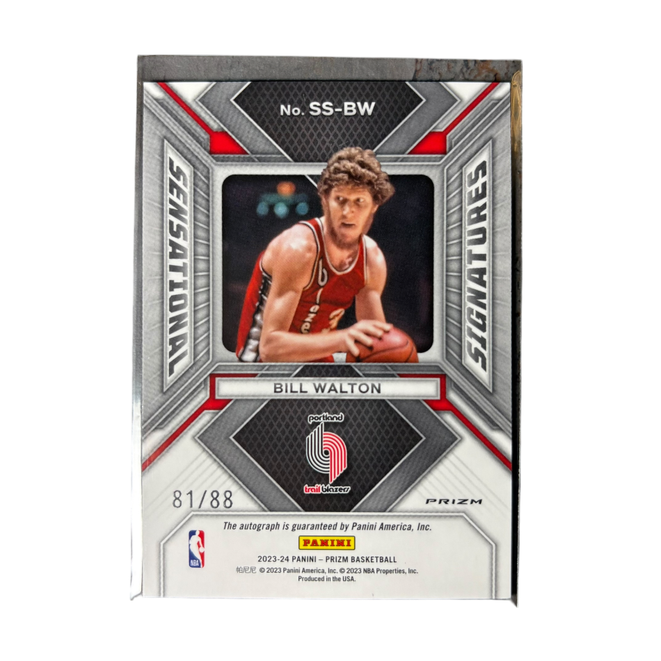 BILL WALTON - 2023/24 Prizm Auto /88