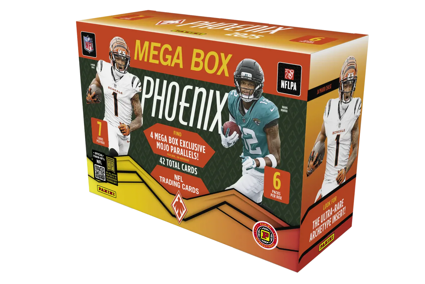 2025 Panini Phoenix Football Hobby International NFL Mega Box