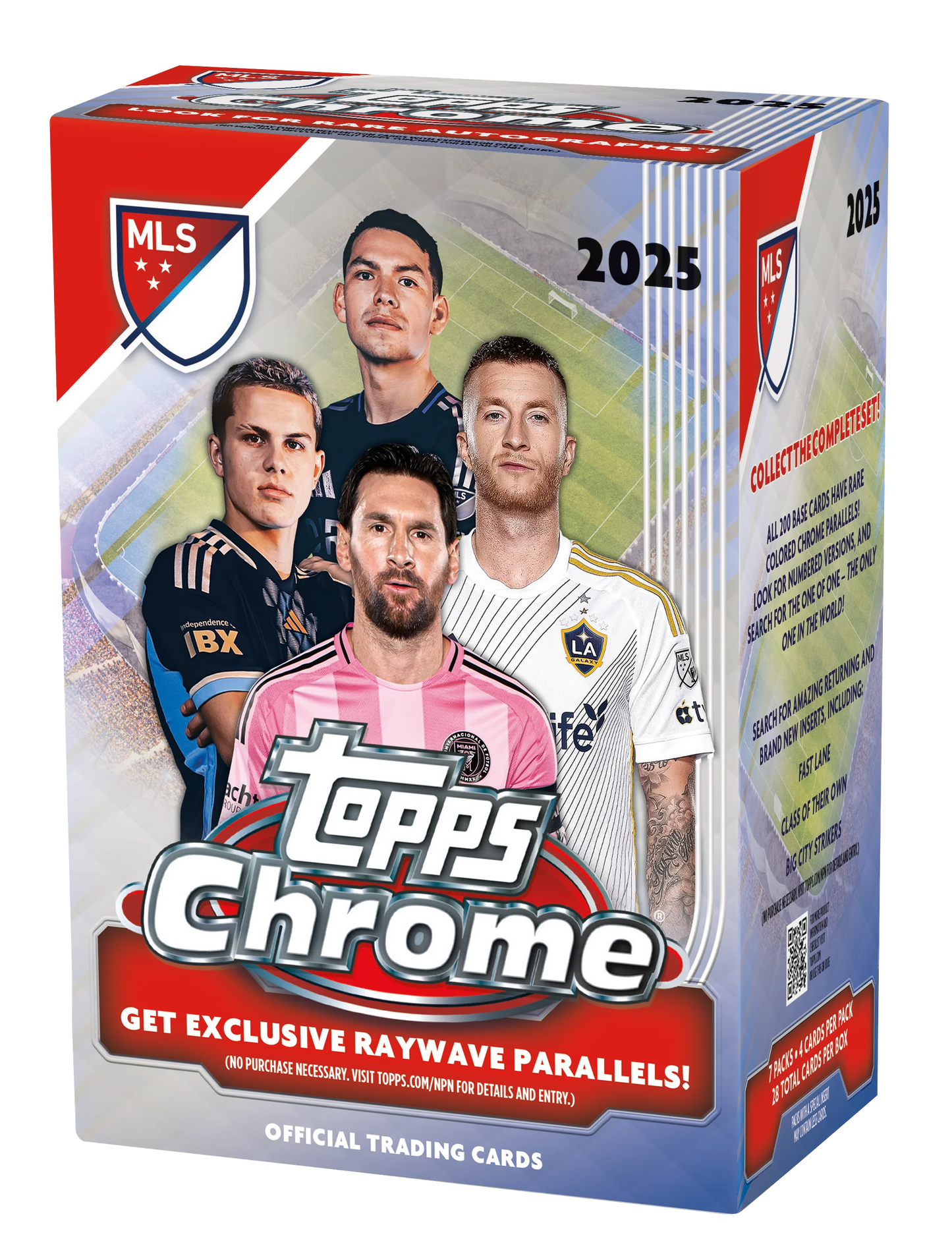 Topps Chrome MLS 2025 Value Box