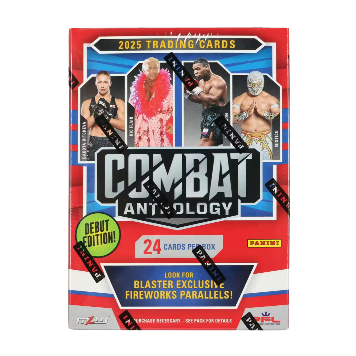 2025 Panini Combat Anthology Blaster Box