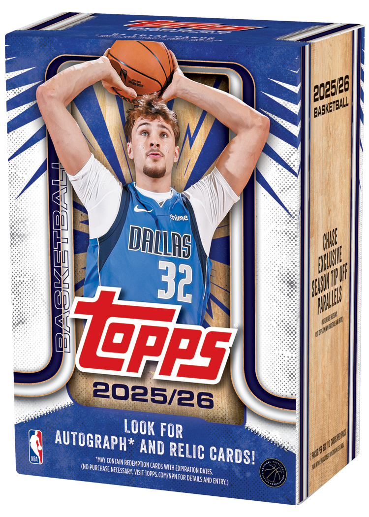 2025/26 Topps Basketball NBA Value Box