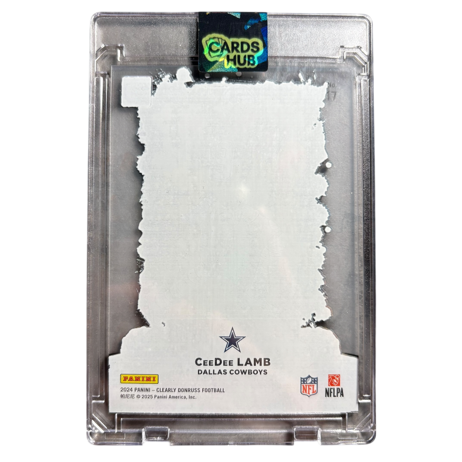 CEE DEE LAMB - 2024 Panini Clearly Donruss Uptowns