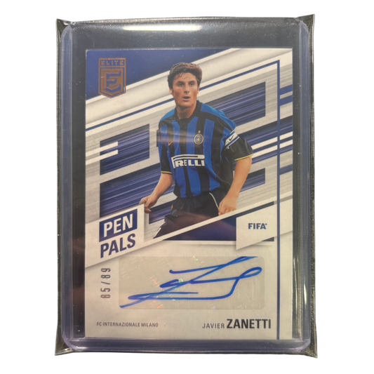 ZANETTI - 2022/23 Donruss Elite Fifa /89 Auto