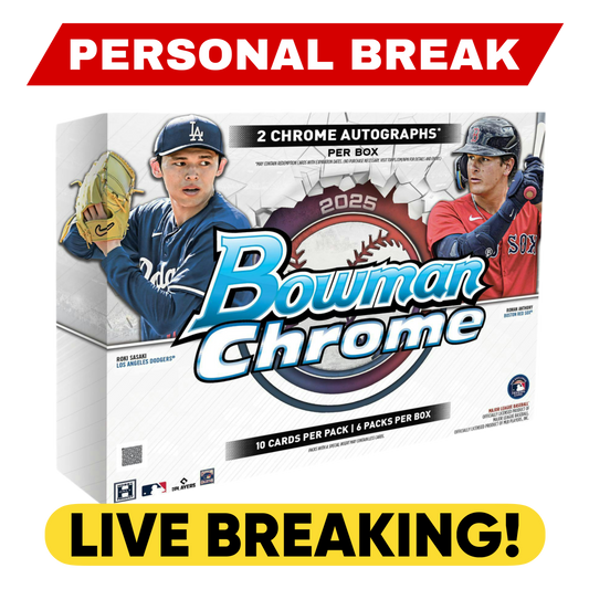 2025 Bowman Chrome Baseball Hobby Box - LIVE BREAKING (03/10/2025)