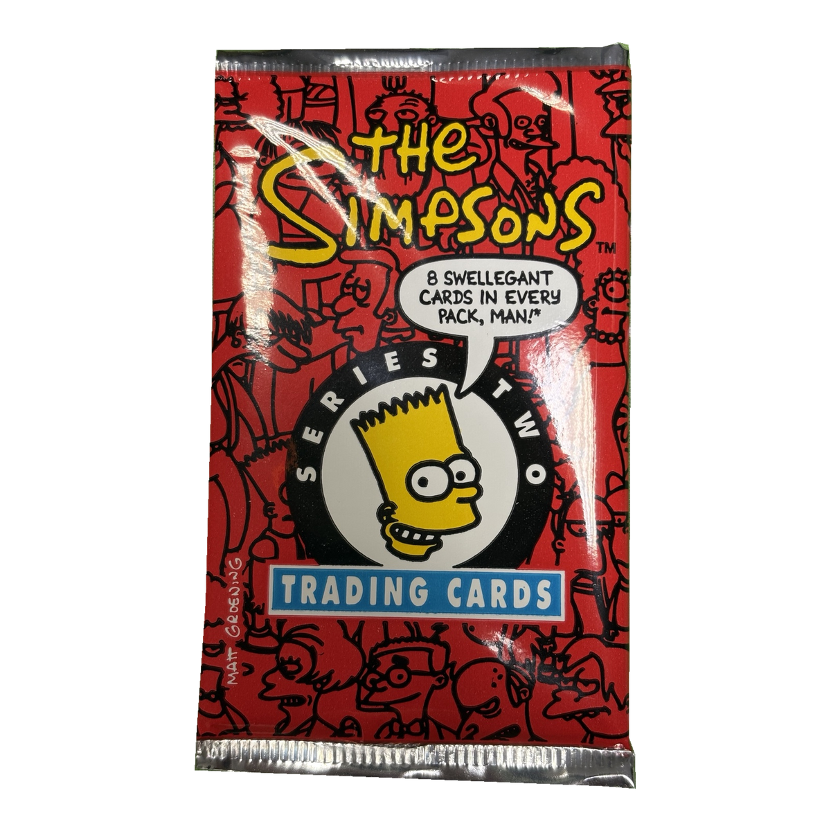 1994 SkyBox The Simpsons Series II sealed pack – 8 trading cards
