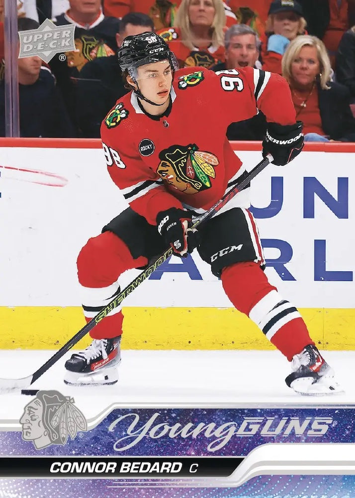 2023/24 Upper Deck Series 2 Hockey Hobby Box – possible pull example 1