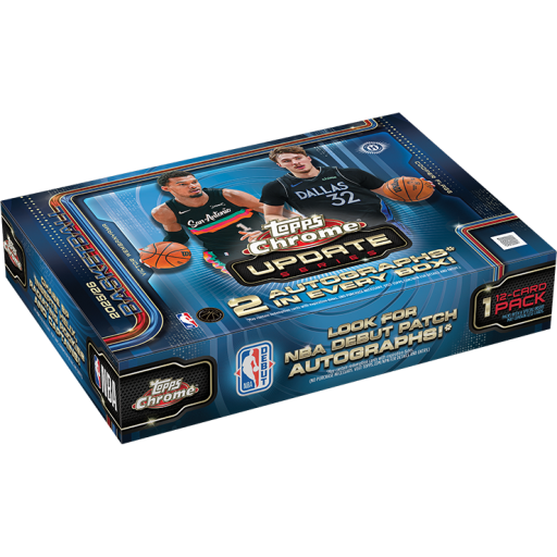 2025-26 Topps Chrome Updates Basketball Breaker’s Delight Box