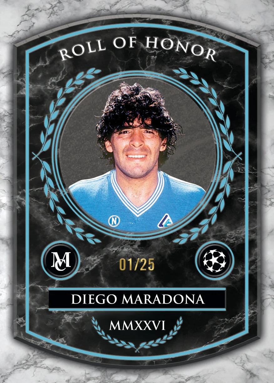 2025-26 Topps Museum Collection UEFA Club Competitions Hobby Box (PRE-ORDER) – possible pull example 2