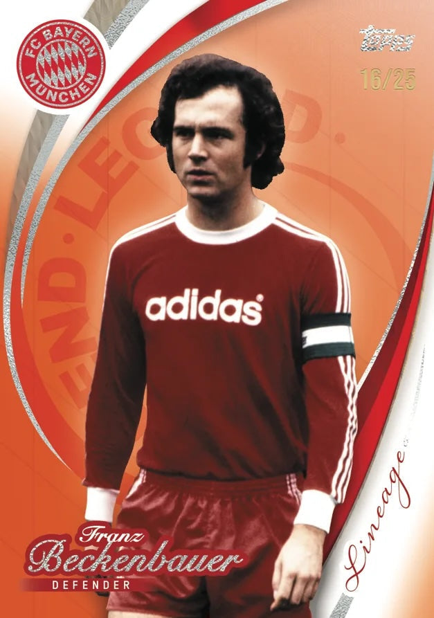 2025-26 Topps FC Bayern Munich Lineage possible pull example 1