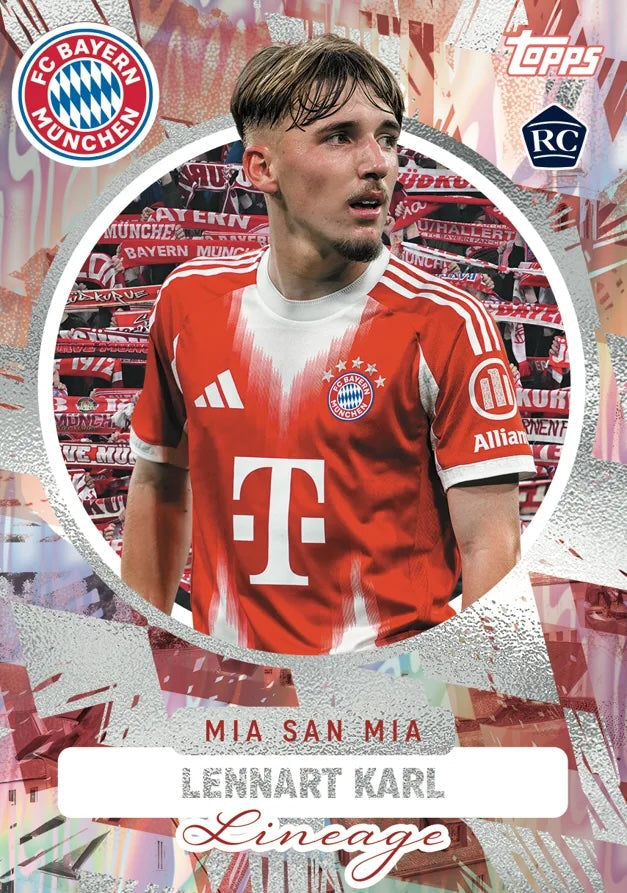 2025-26 Topps FC Bayern Munich Lineage possible pull example 2