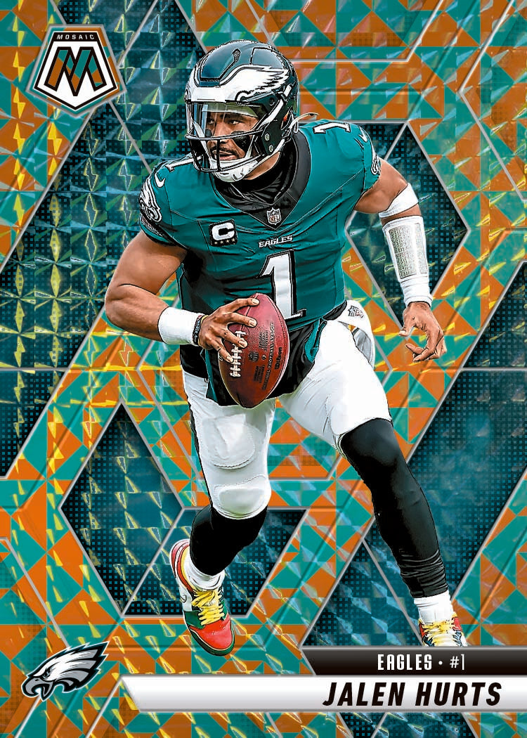 2025 Panini Mosaic Football NFL Fat Pack – possible pull example 1