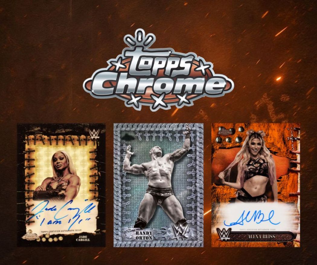 2025 Topps Chrome WWE x Cactus Jack