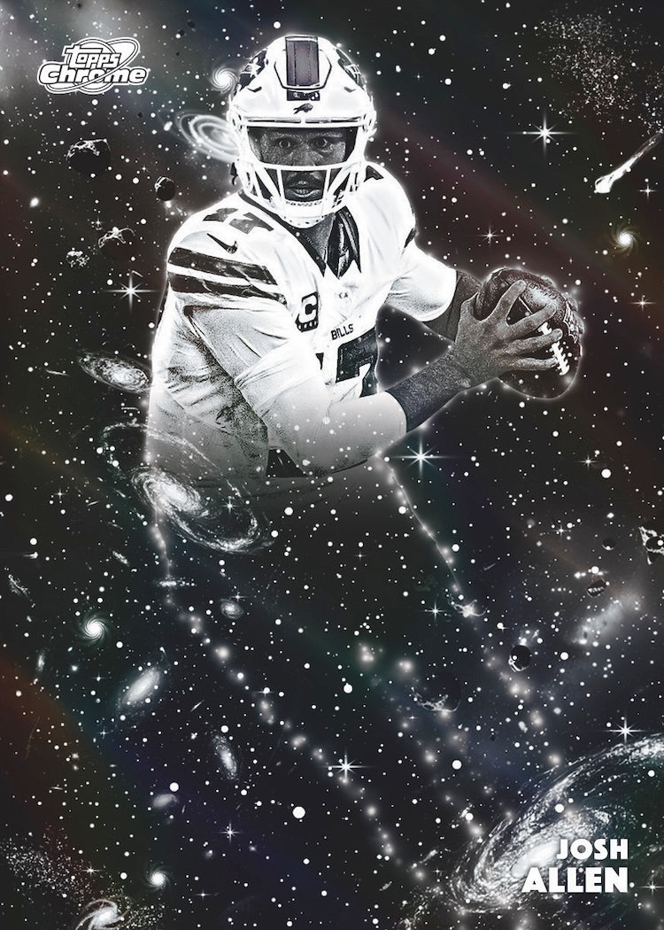 2025 Topps Cosmic Chrome® Football Hobby Box – possible pull example 1