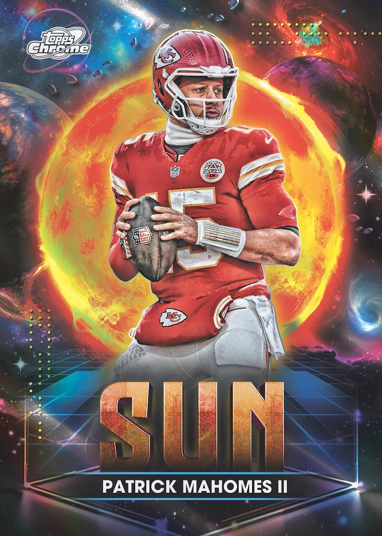2025 Topps Cosmic Chrome® Football Hobby Box – possible pull example 2