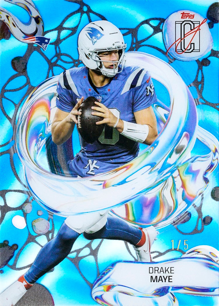 2025 Topps Signature Class Football Value Box – possible pull example 2