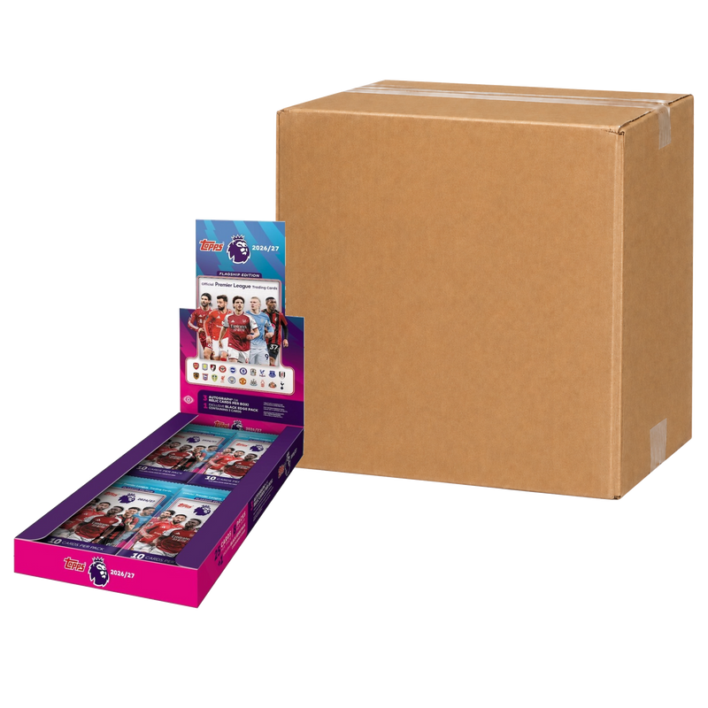 2026/27 Topps Flagship Premier League Hobby Case with sealed Hobby Box