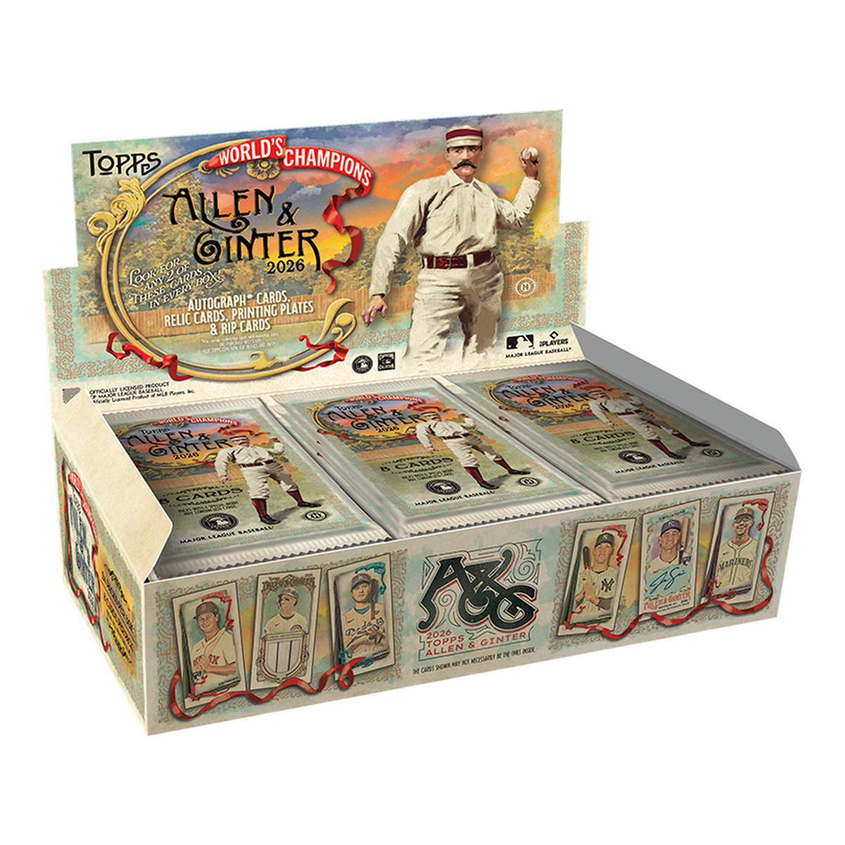 2026 Topps Allen & Ginter Baseball Hobby Box - original Topps packaging