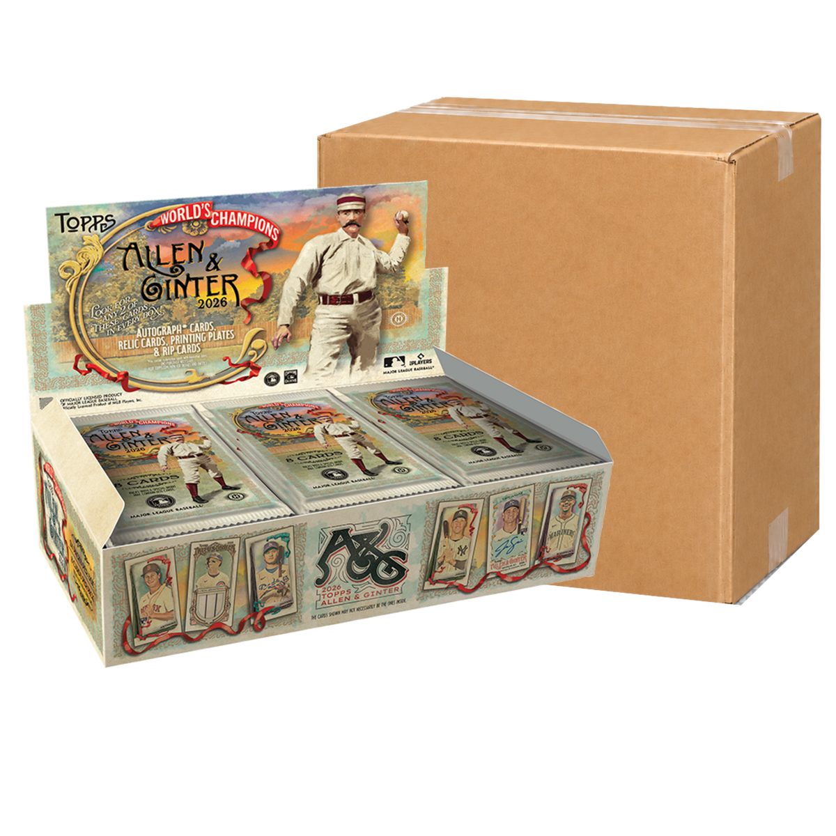 2026 Topps Allen & Ginter Baseball Hobby Case – original Hobby Box with neutral sealed case carton