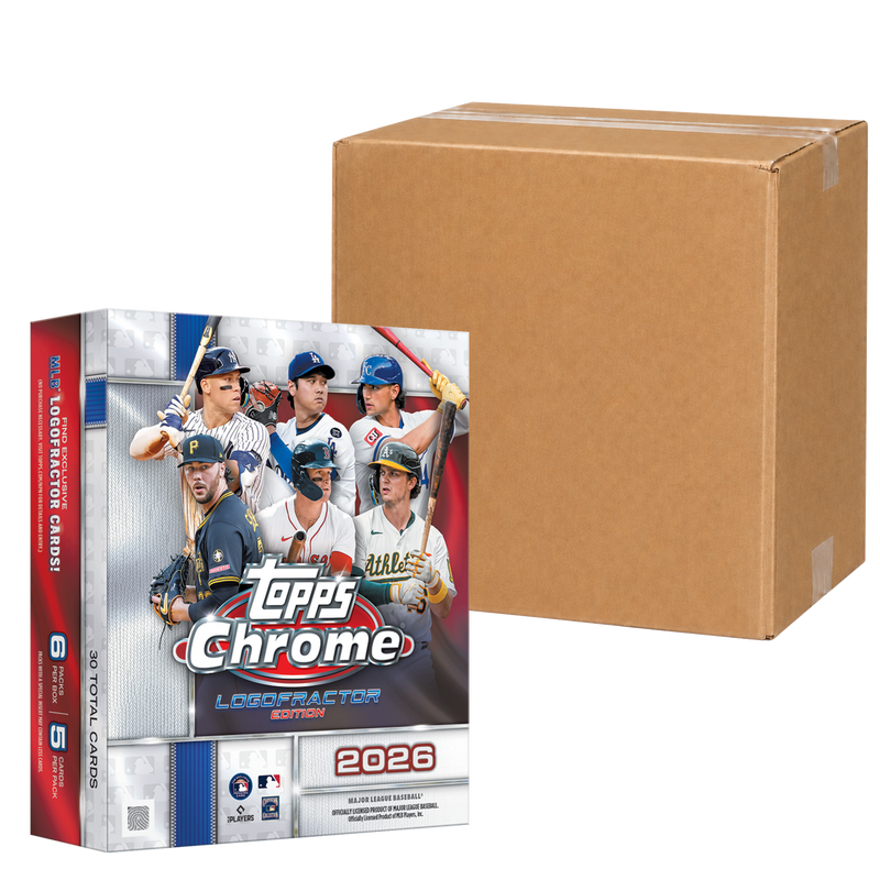 2026 Topps Chrome Baseball Logofractor Case