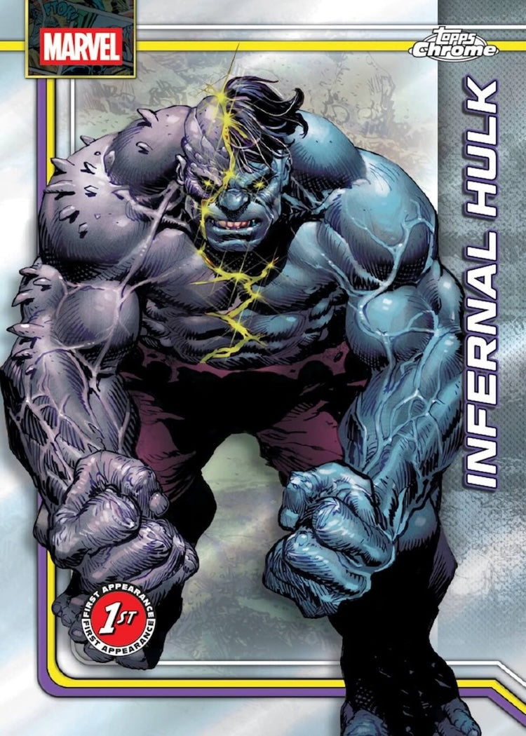 2026 Topps Chrome Marvel Comics Mega Box – possible pull example 2