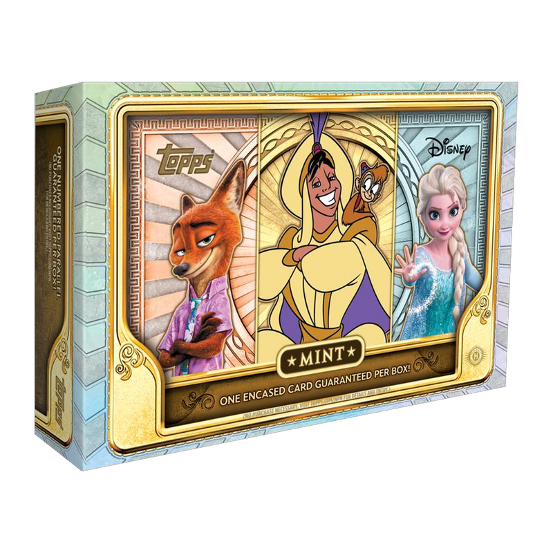 2026 Topps Disney Mint Hobby Box - official single sealed Box packaging