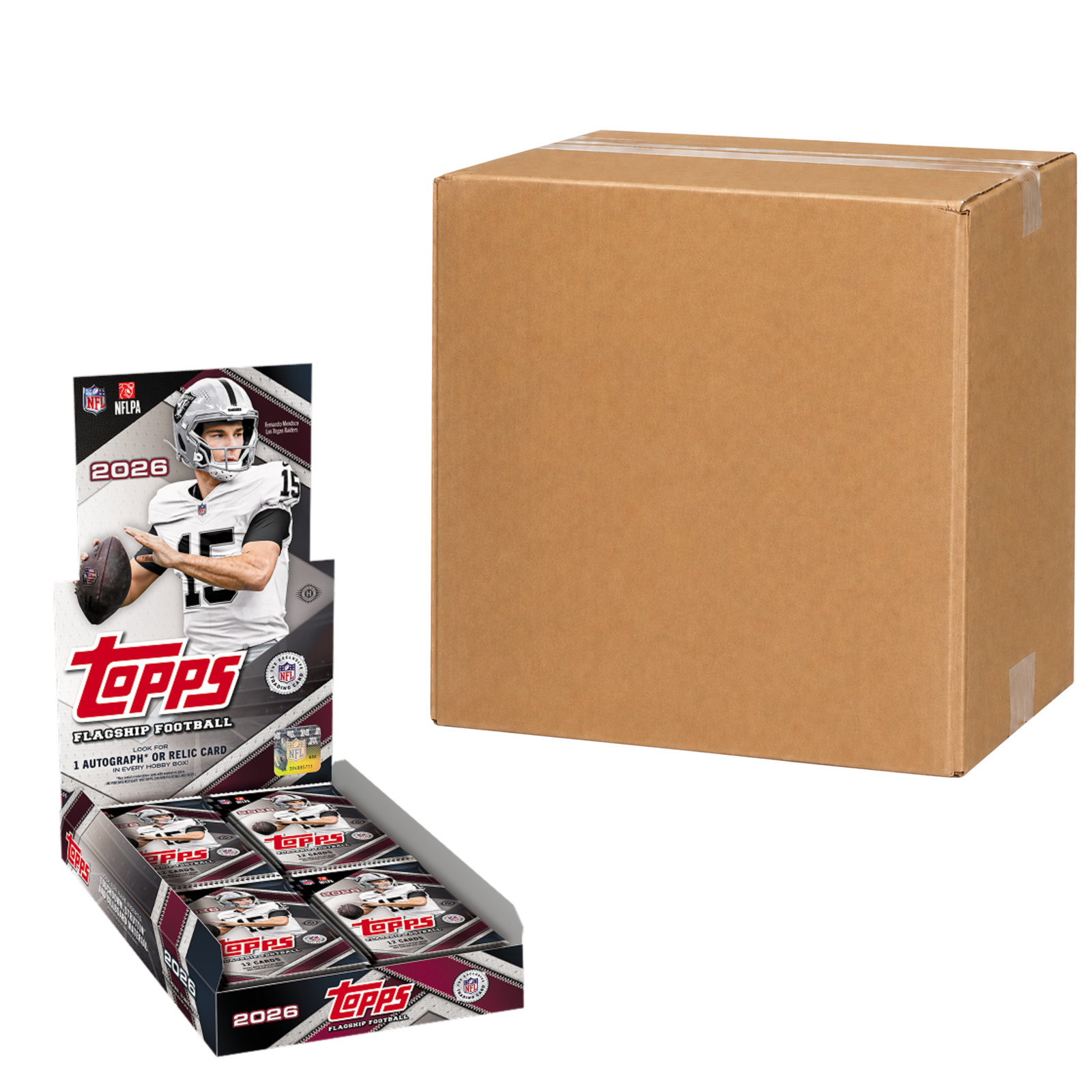 2026 Topps Flagship Football Hobby Case