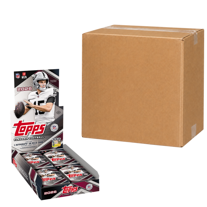 2026 Topps Flagship Football Hobby Case