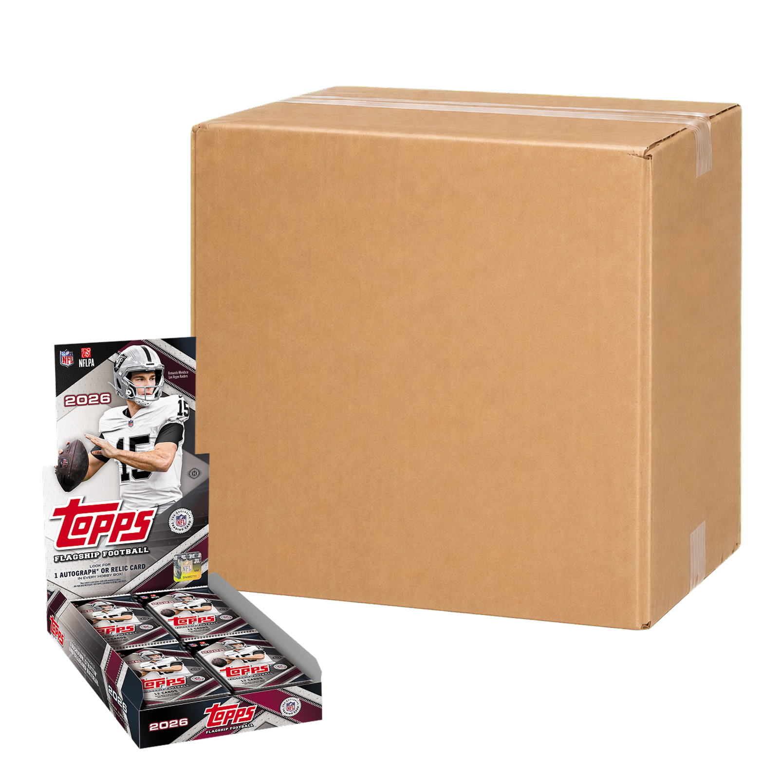 2026 Topps Flagship Football Hobby Case