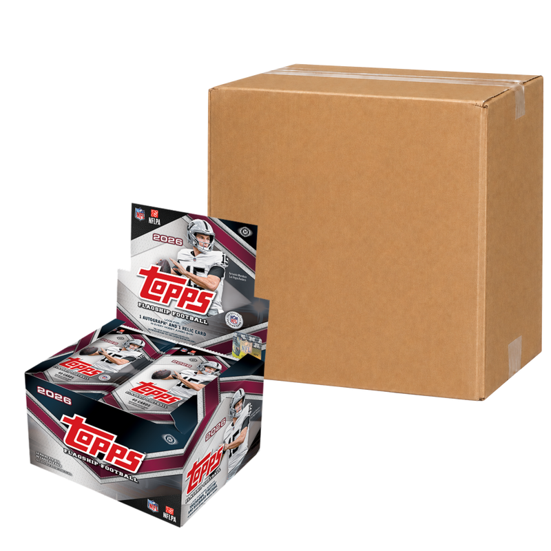 2026 Topps Flagship Football Jumbo Case
