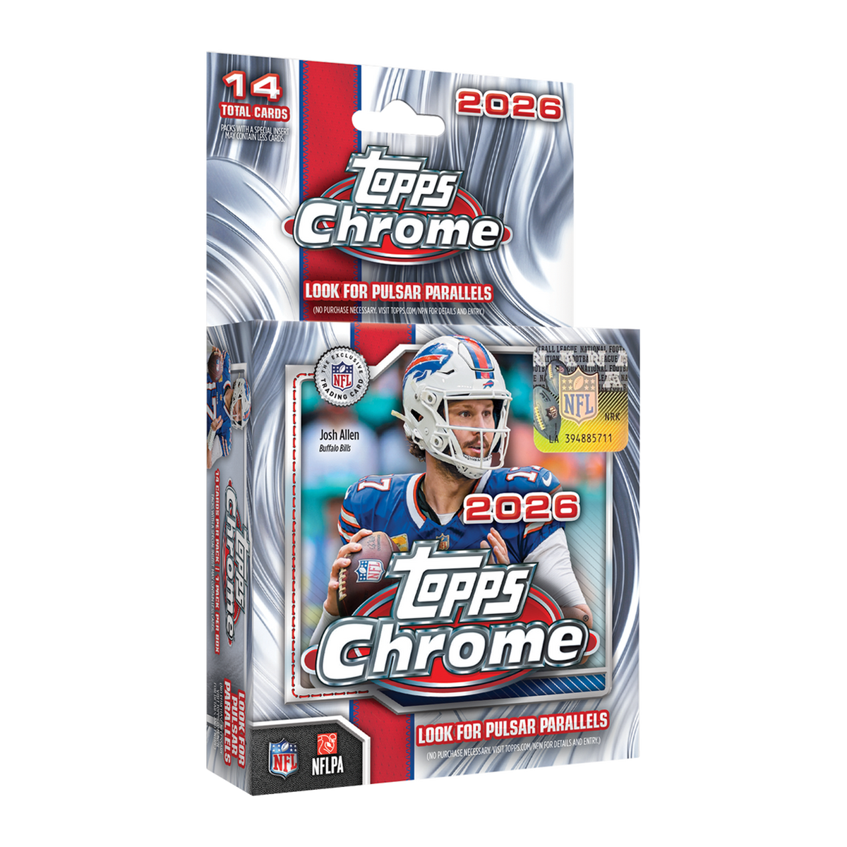 2026 Topps Chrome Football Hanger Box (PRE-ORDER)