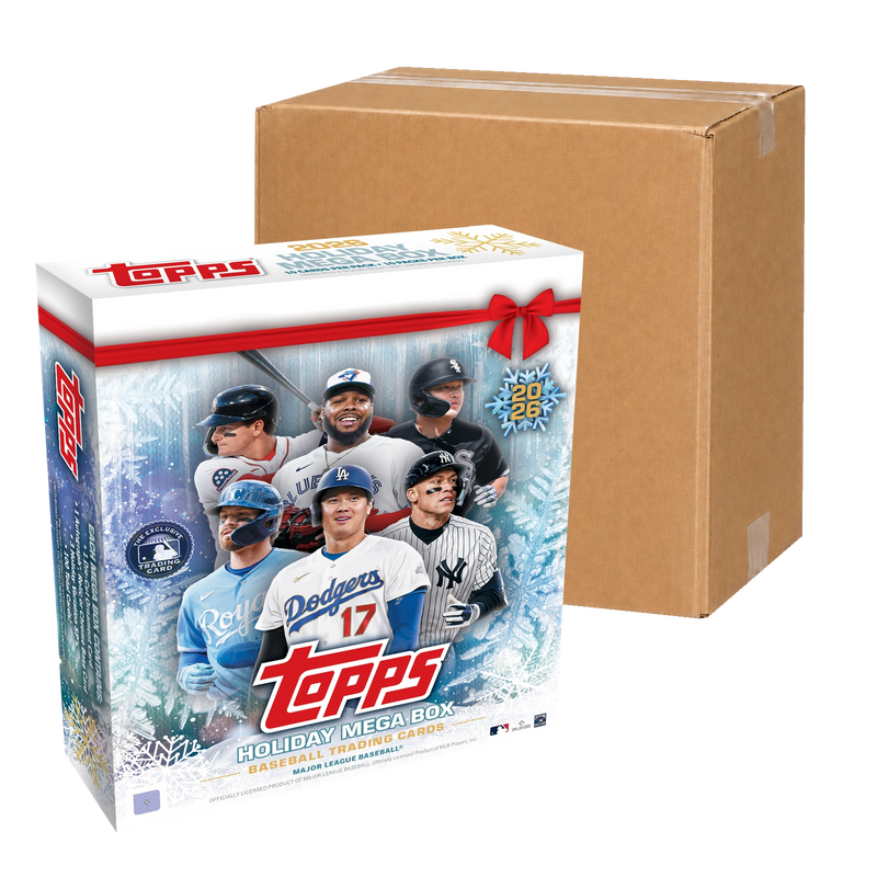 2026 Topps Holiday Baseball Mega Case - original Mega Box with sealed case carton