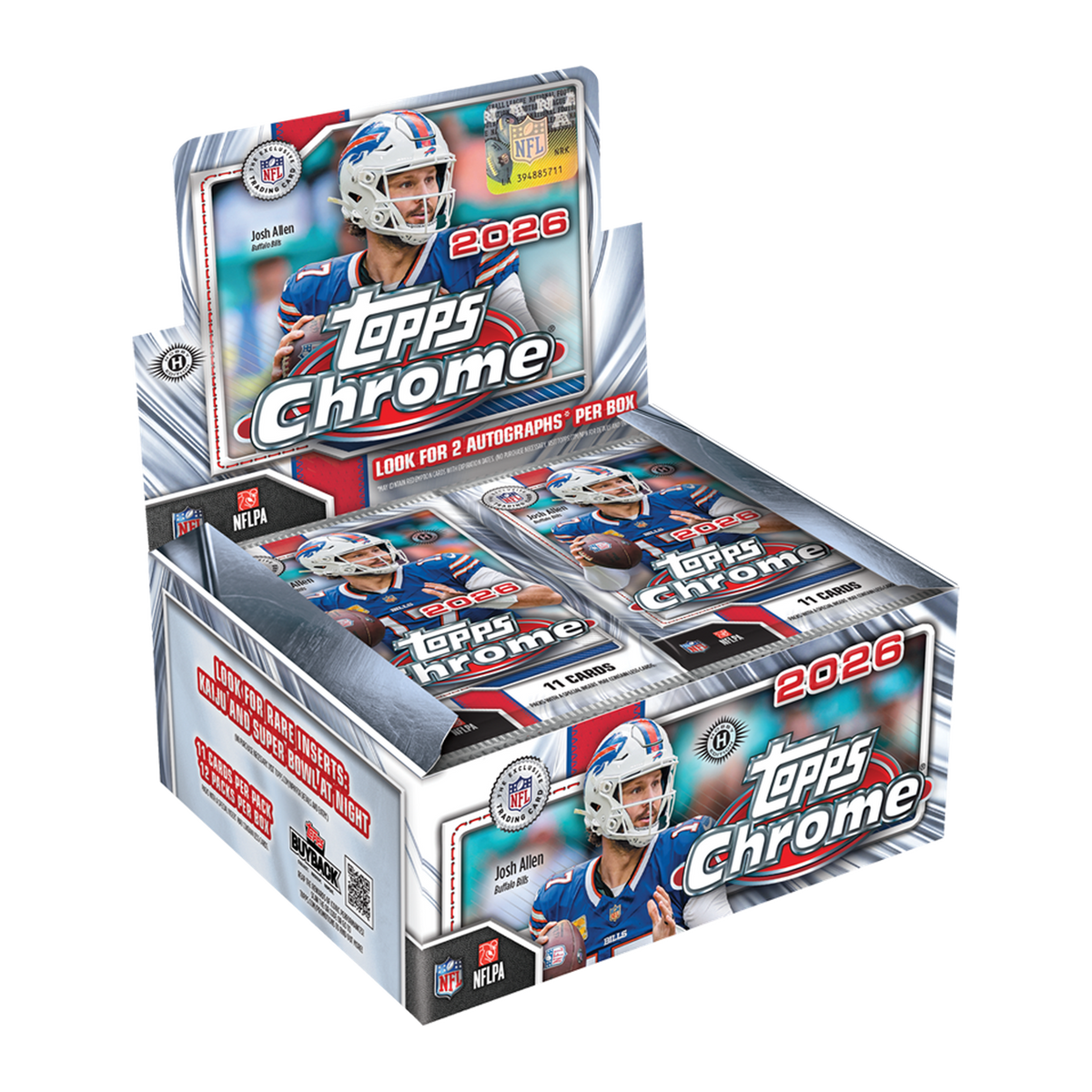 2026 Topps Chrome Football Jumbo Box (PRE-ORDER)