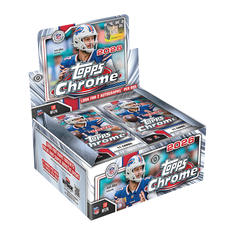 2026 Topps Chrome Football Jumbo Box (PRE-ORDER)
