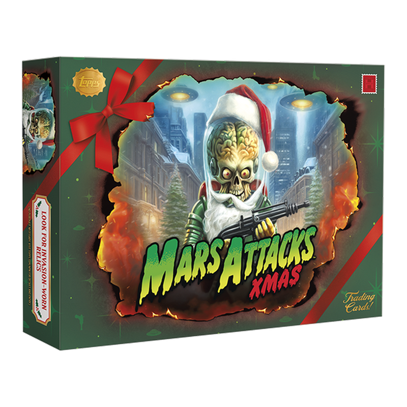 2026 Topps Mars Attacks Christmas Hobby Box - original Topps packaging