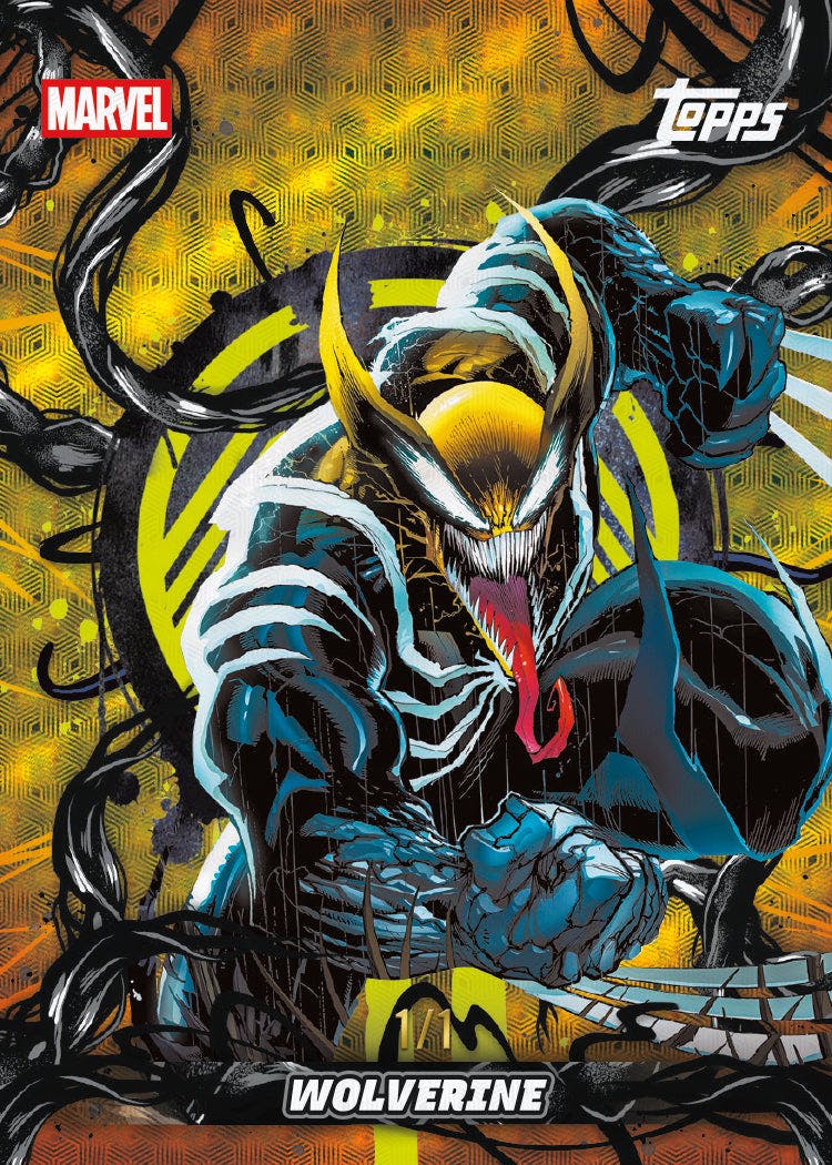 Wolverine sketch card possible pull from 2026 Topps Mint Marvel