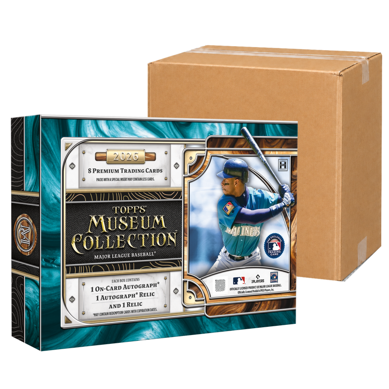 2026 Topps Museum Collection Baseball Hobby Case – original Hobby Box with neutral sealed case carton