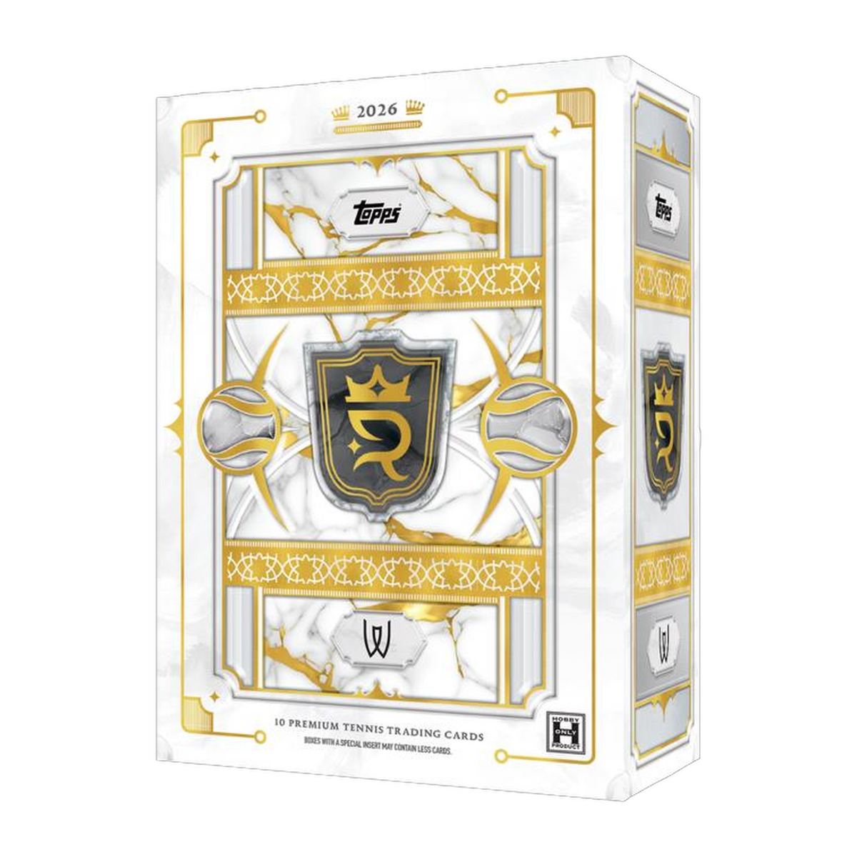 2026 Topps Royalty Tennis Hobby Box - official single sealed Box packaging