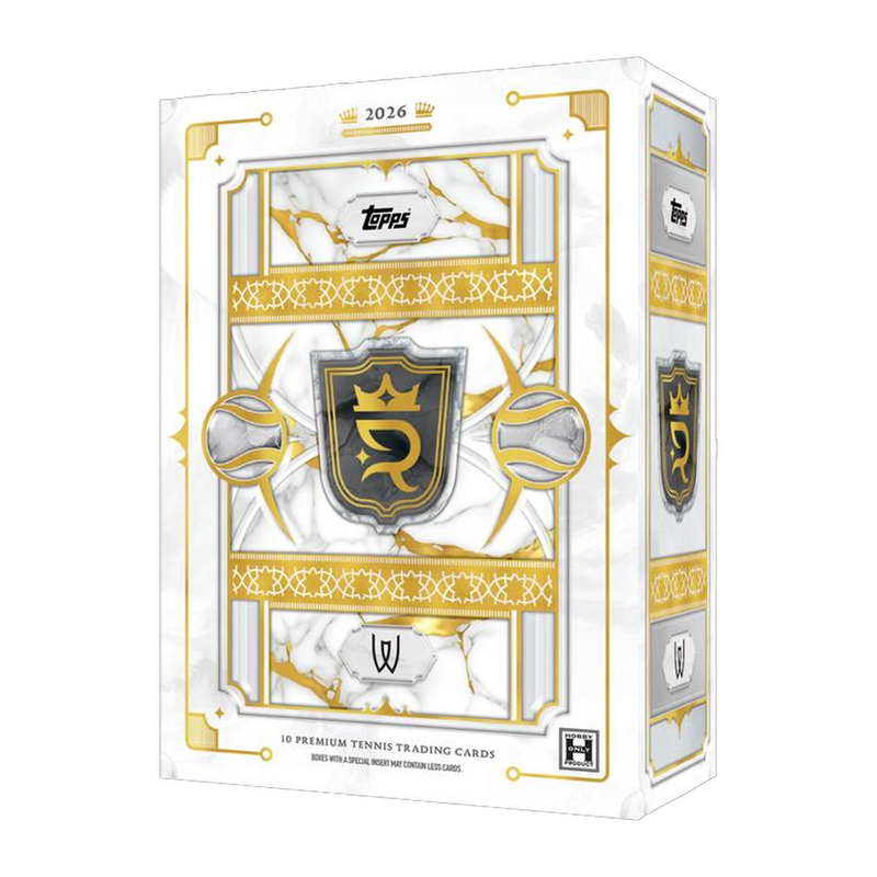 2026 Topps Royalty Tennis Hobby Box - official single sealed Box packaging