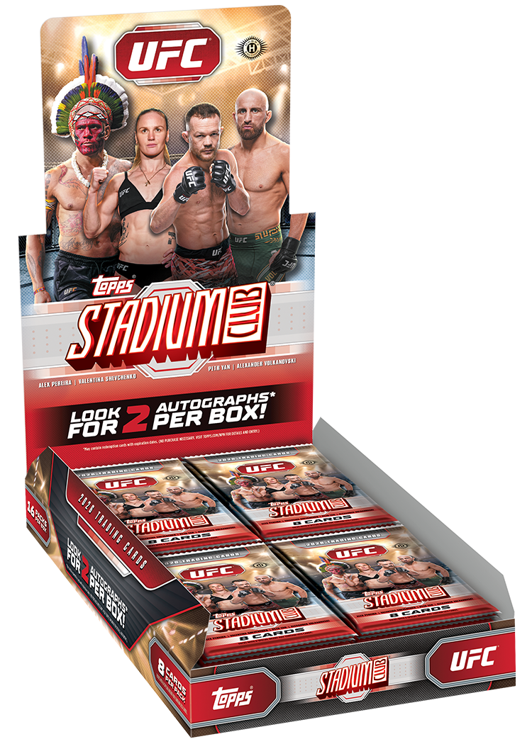 2026 Topps Stadium Club UFC Hobby Case