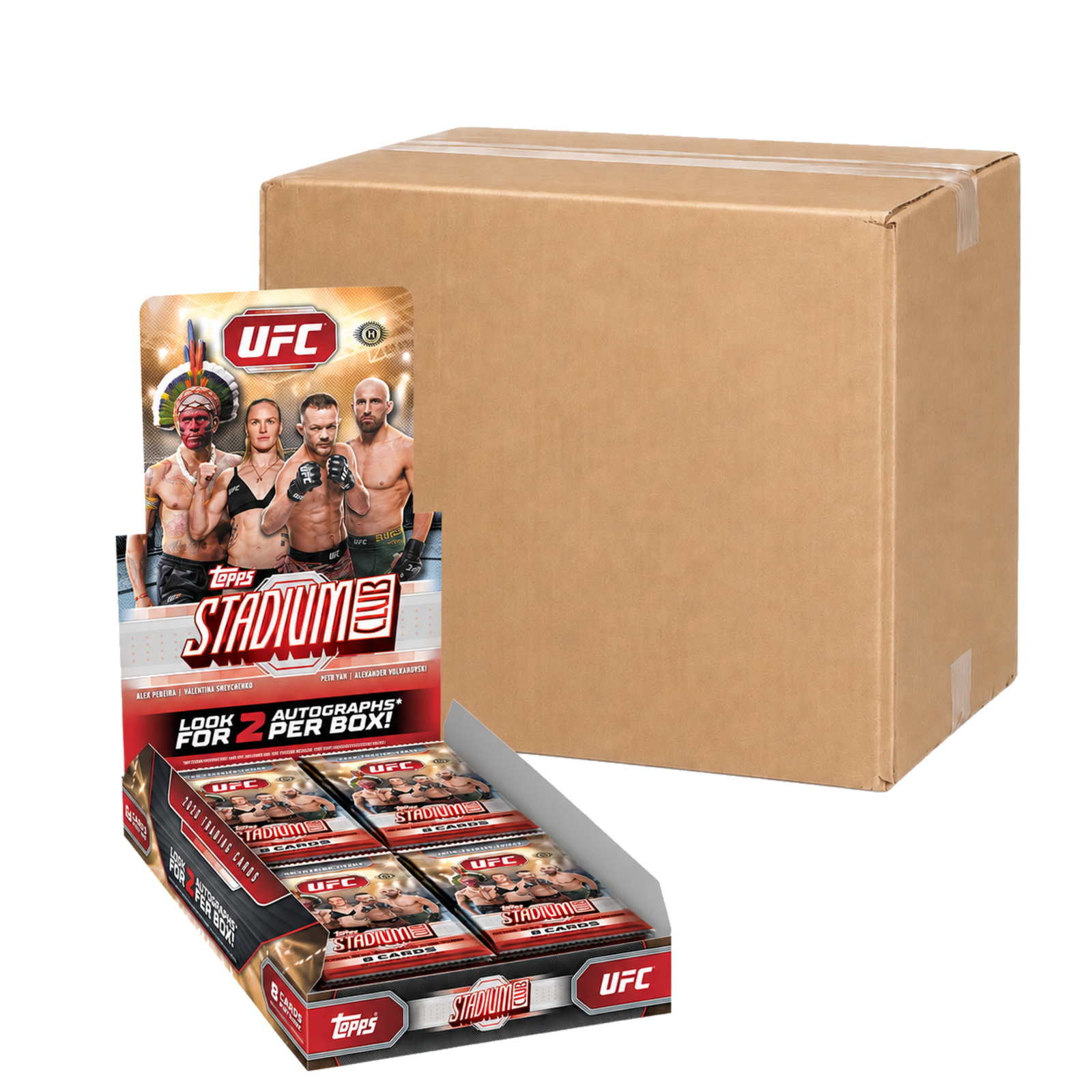 2026 Topps Stadium Club UFC Hobby Case