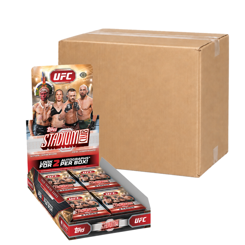 2026 Topps Stadium Club UFC Hobby Case