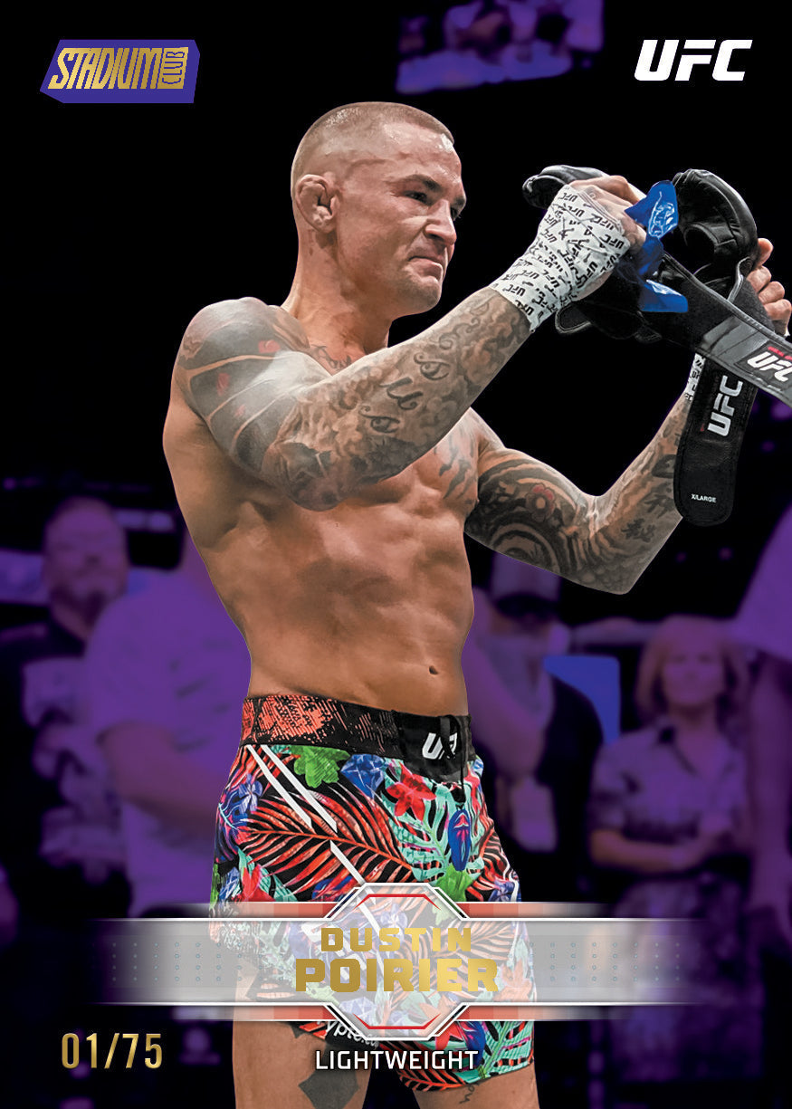 2026 Topps Stadium Club UFC possible pull – Purple parallel