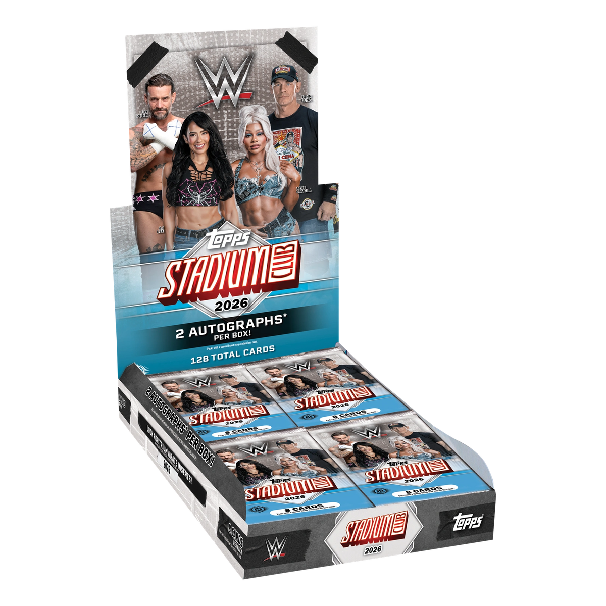 2026 Topps Stadium Club WWE Hobby Box – original Hobby packaging