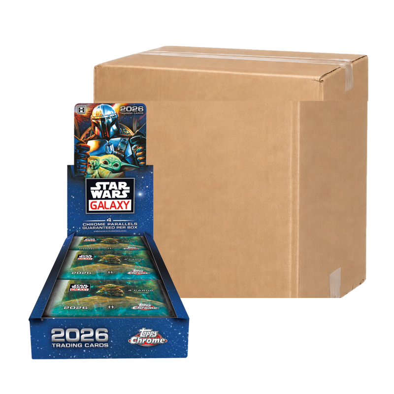 2026 Topps Star Wars Chrome Galaxy Hobby Case