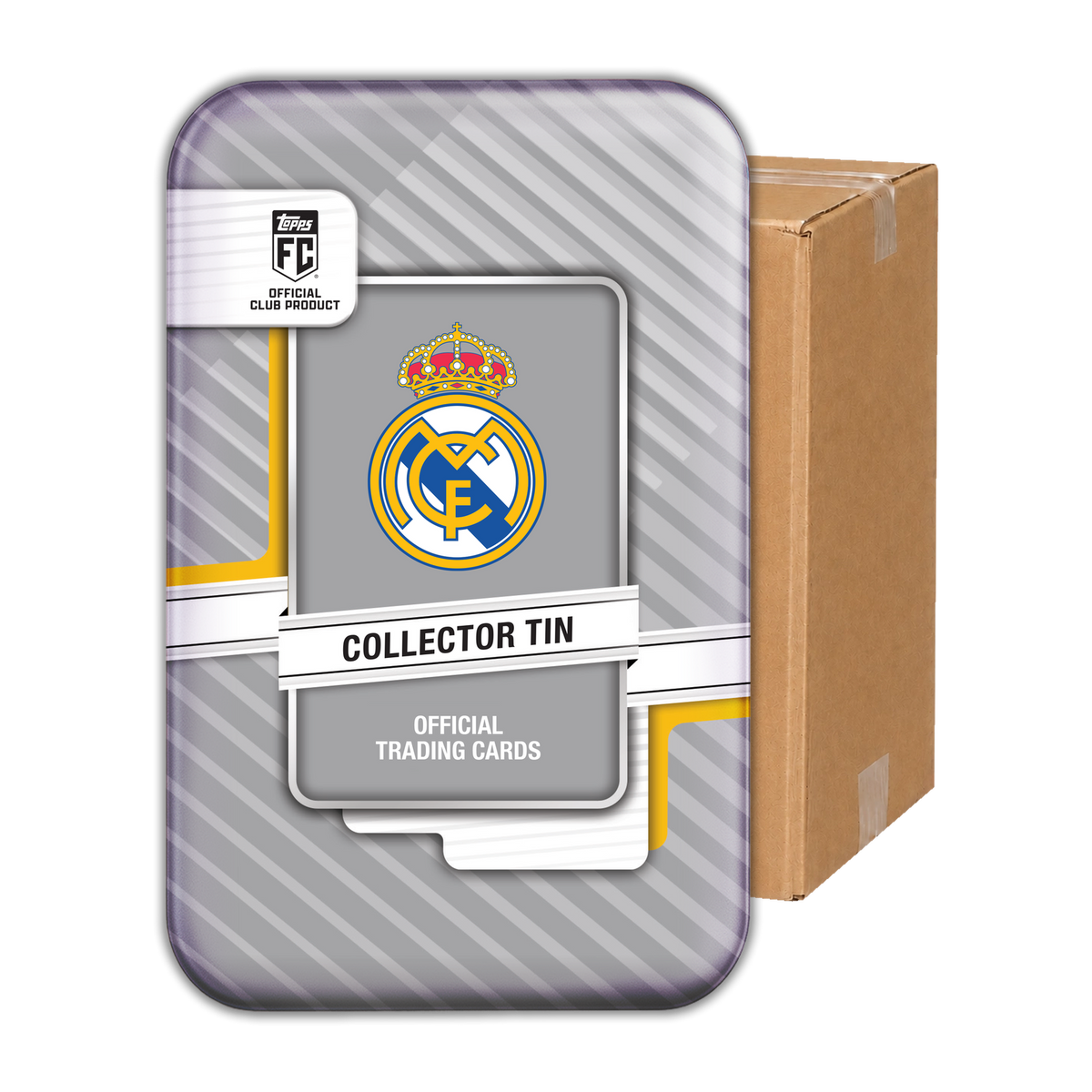 2026/27 Topps Real Madrid Collector Tin Case (PRE-ORDER)
