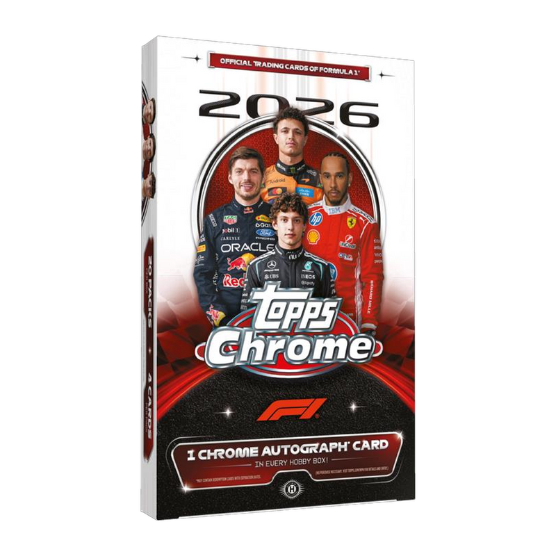 2026 Topps Chrome Formula 1 Hobby Box