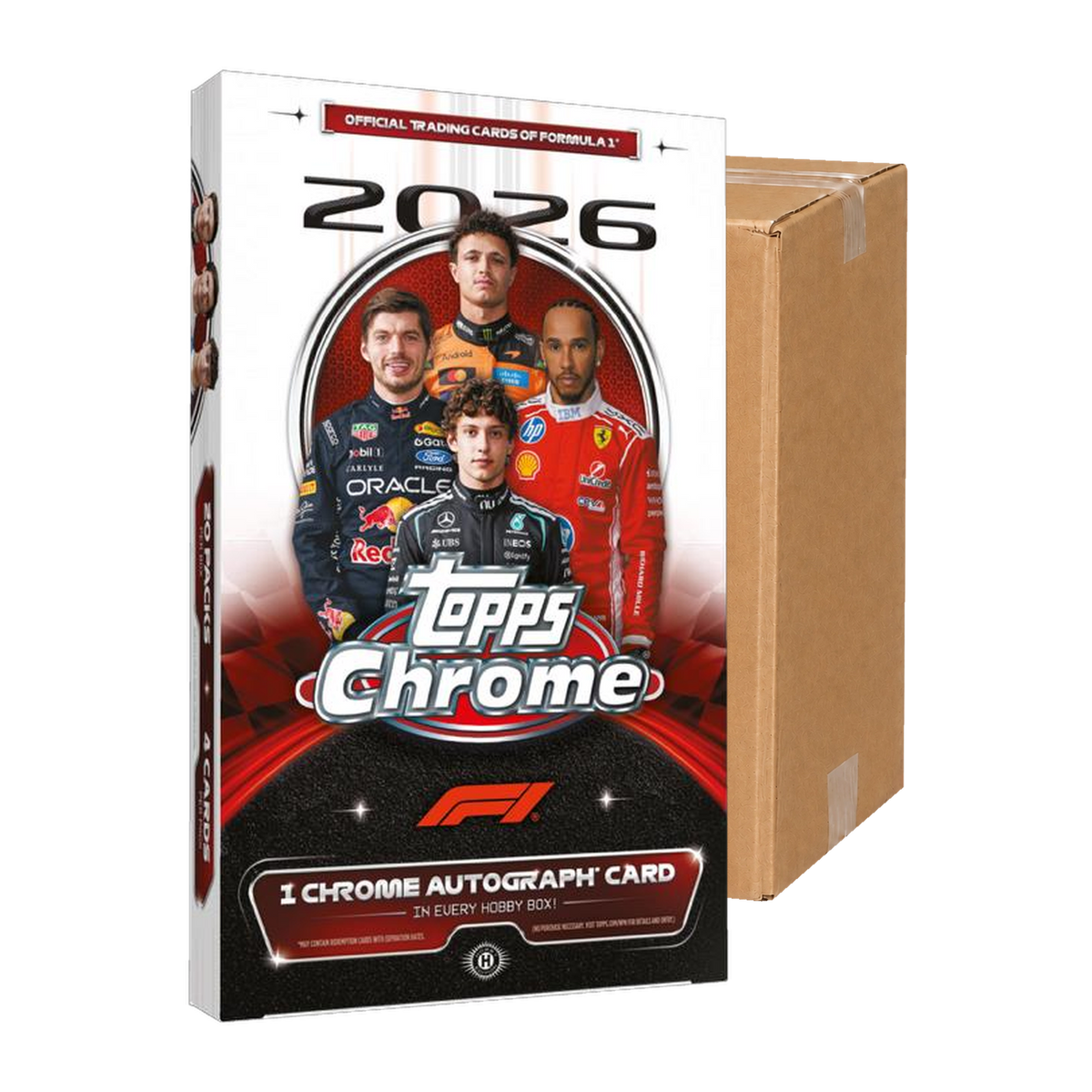 2026 Topps Chrome Formula 1 Hobby Case
