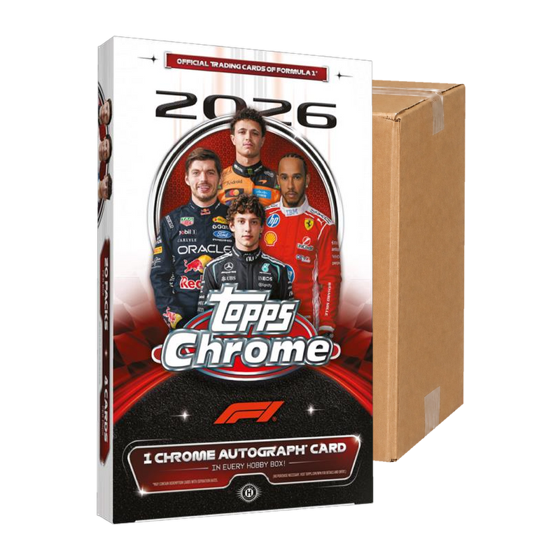 2026 Topps Chrome Formula 1 Hobby Case